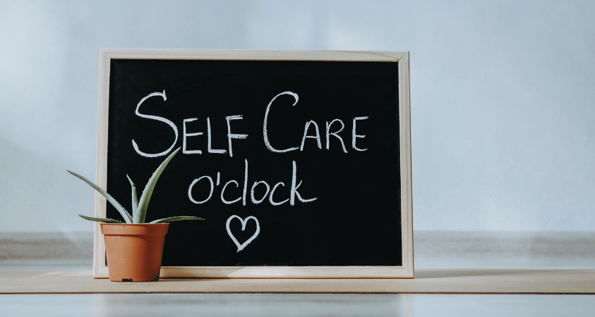 Self Care am Abend Zeit für dich im neuen Jahr