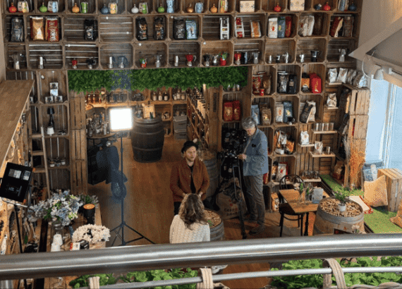 Johannes Oerding Interview Köln im Haus der Manufakturen
